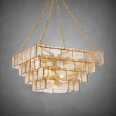 Regal Tiered Chain Chandelier