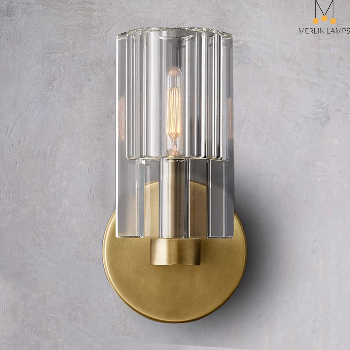 Reger Glass Wall Sconce