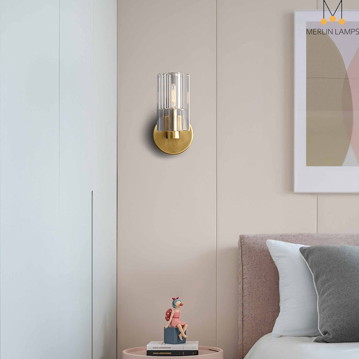 Reger Glass Wall Sconce