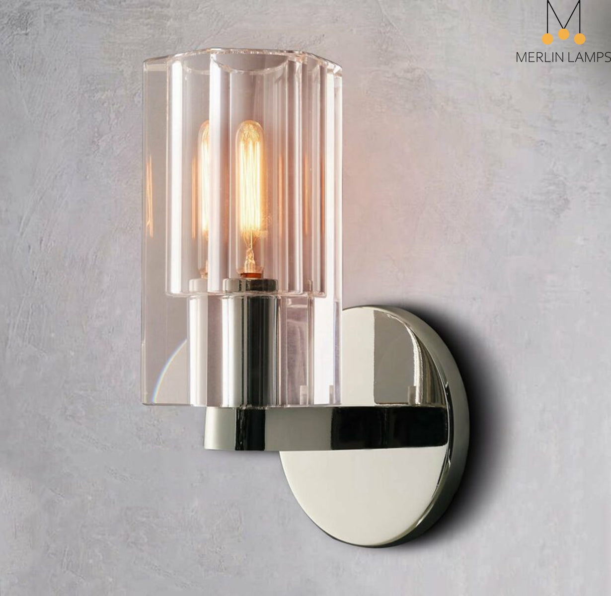 Reger Glass Wall Sconce