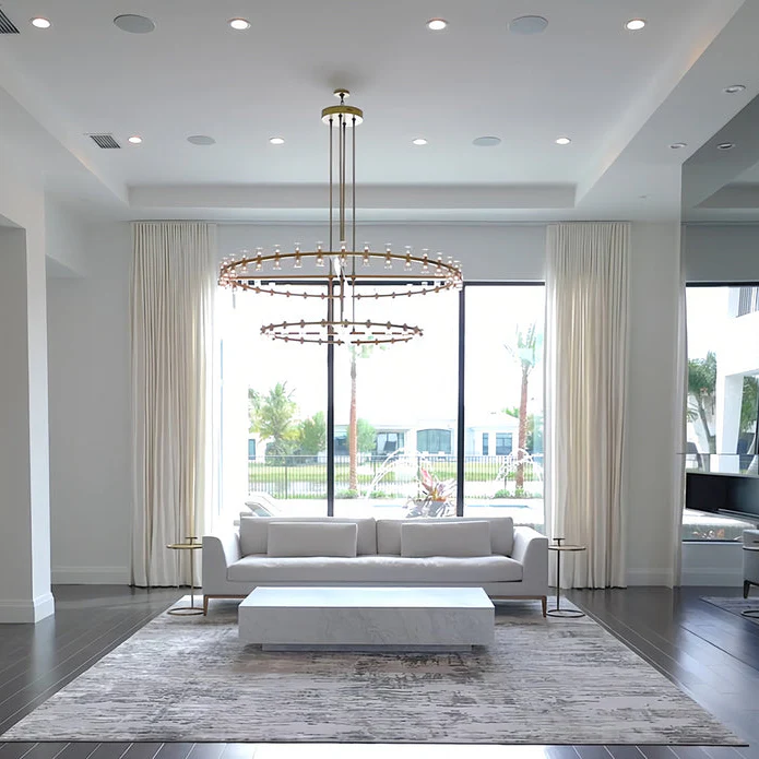 Reger High-End 2-Tier Chandelier For Living Room Dinig Room