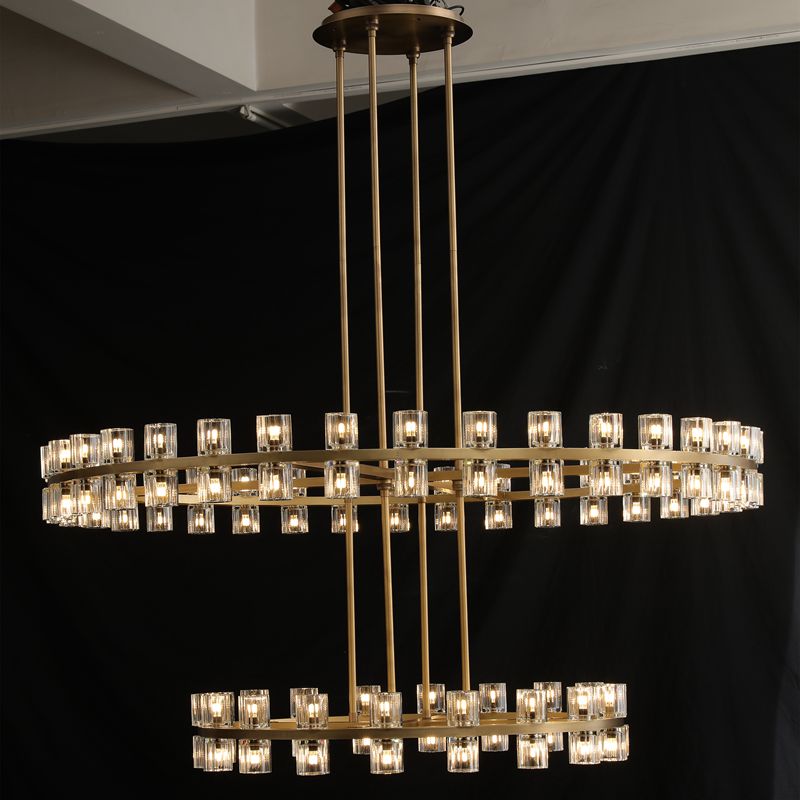 Reger High-End 2-Tier Chandelier For Living Room Dinig Room
