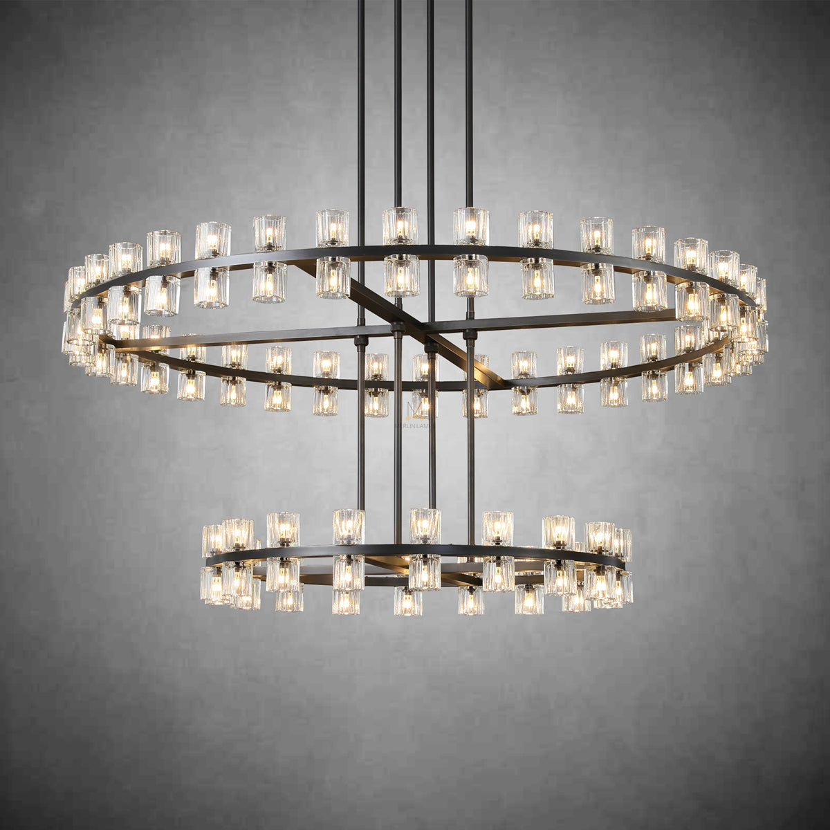 Reger High-End 2-Tier Chandelier For Living Room Dinig Room