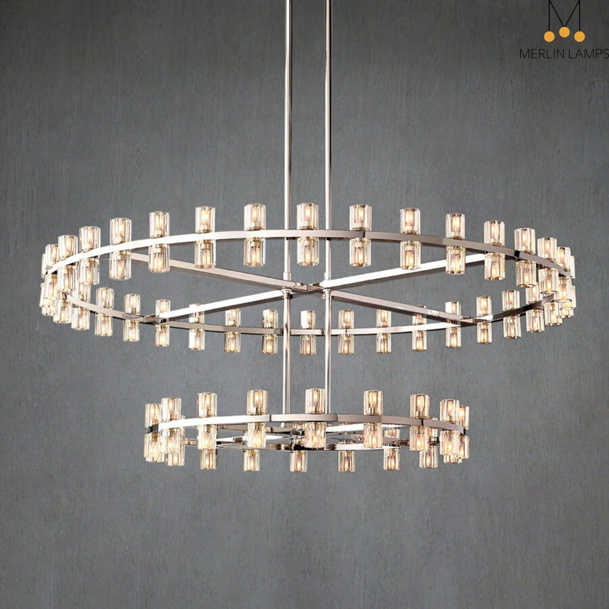 Reger High-End 2-Tier Chandelier For Living Room Dinig Room
