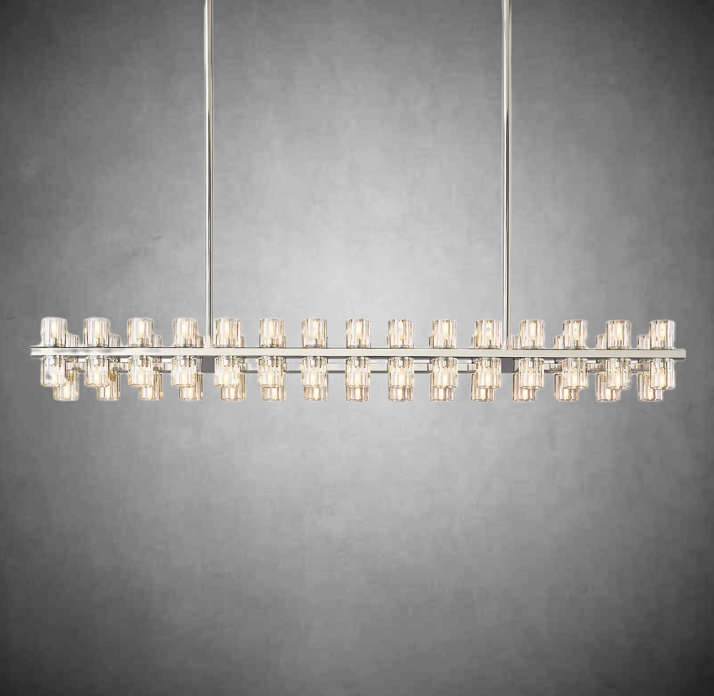 Reger Rectangular Chandelier 54" 72"
