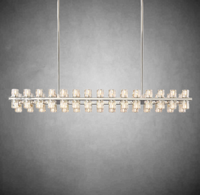 Reger Rectangular Chandelier 54" 72"
