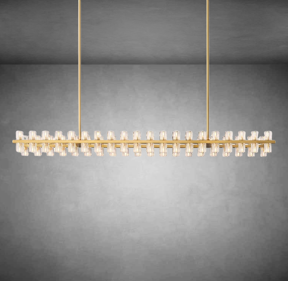 Reger Rectangular Chandelier 54" 72"