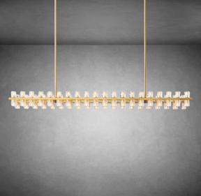 Reger Rectangular Chandelier 54" 72"