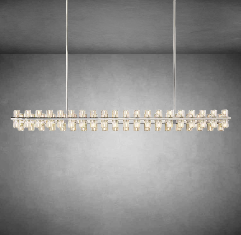Reger Rectangular Chandelier 54" 72"
