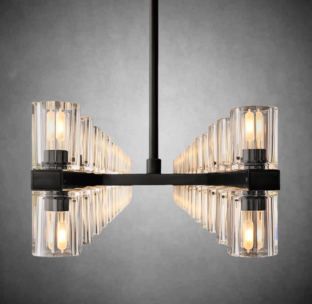 Reger Rectangular Chandelier 54" 72"