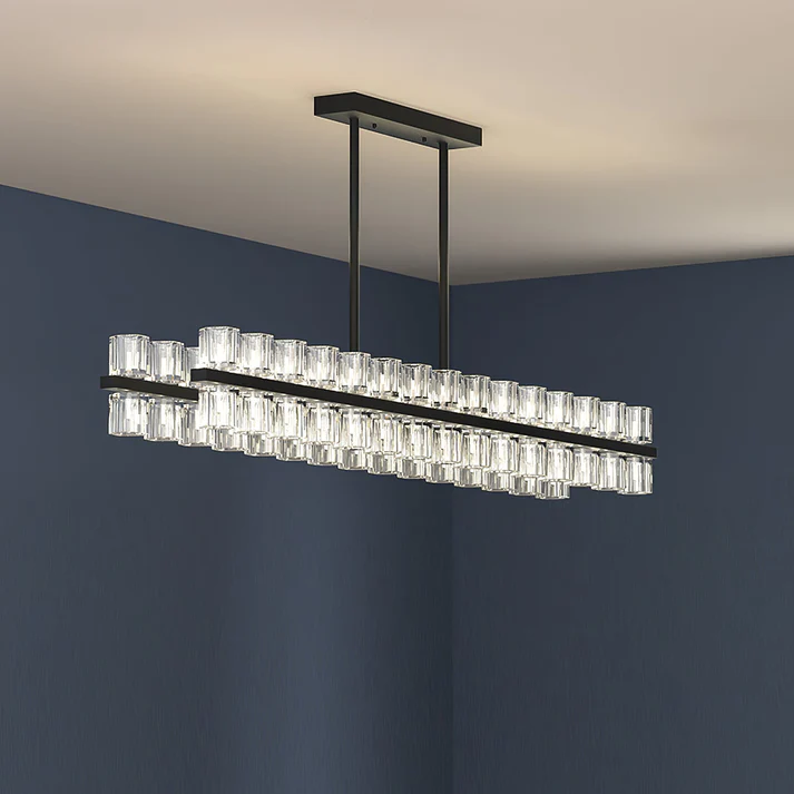 Reger Rectangular Chandelier 54" 72"