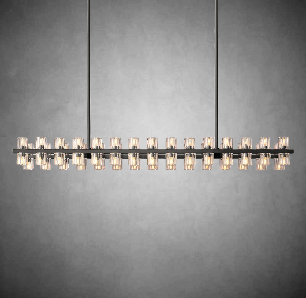 Reger Rectangular Chandelier 54" 72"