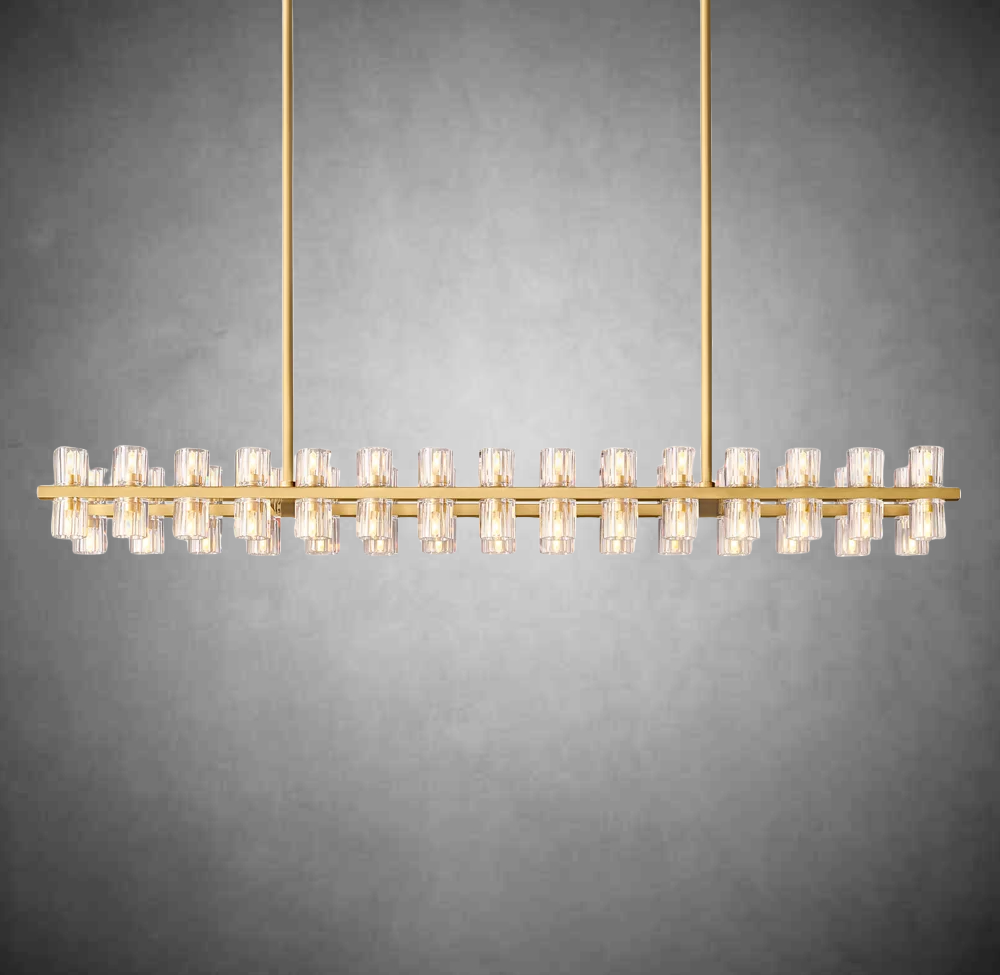 Reger Rectangular Chandelier 54" 72"