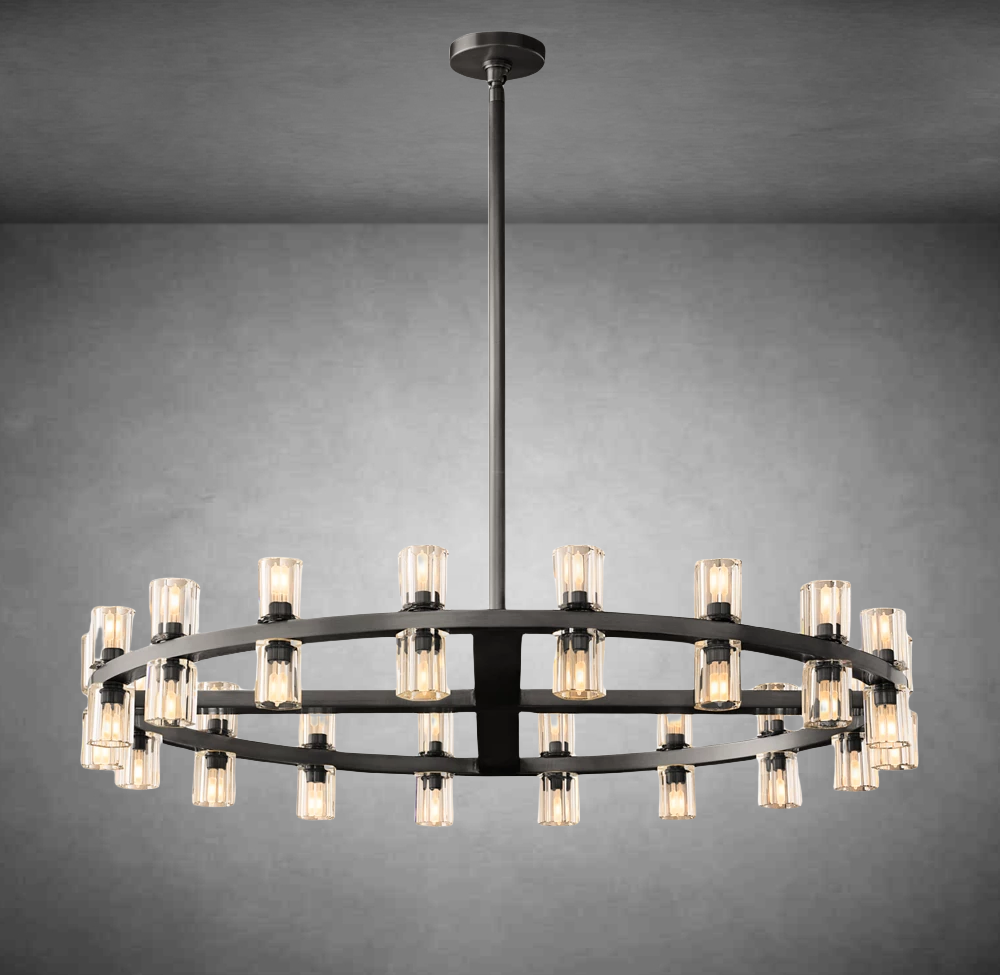Reger Round Chandelier 36" 48" 60"