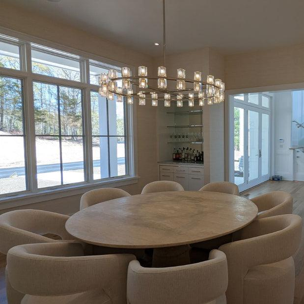 Reger Round Chandelier 36" 48" 60"