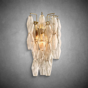 Renee Clear Glass Sconce 19" 31"