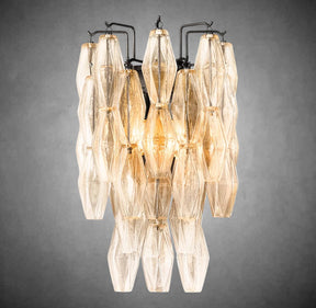 Renee Clear Glass Sconce 19" 31"