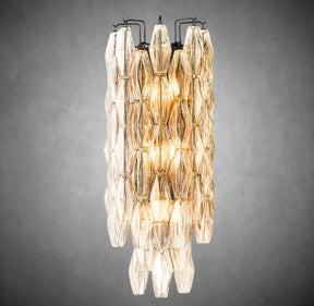 Renee Clear Glass Sconce 19" 31"