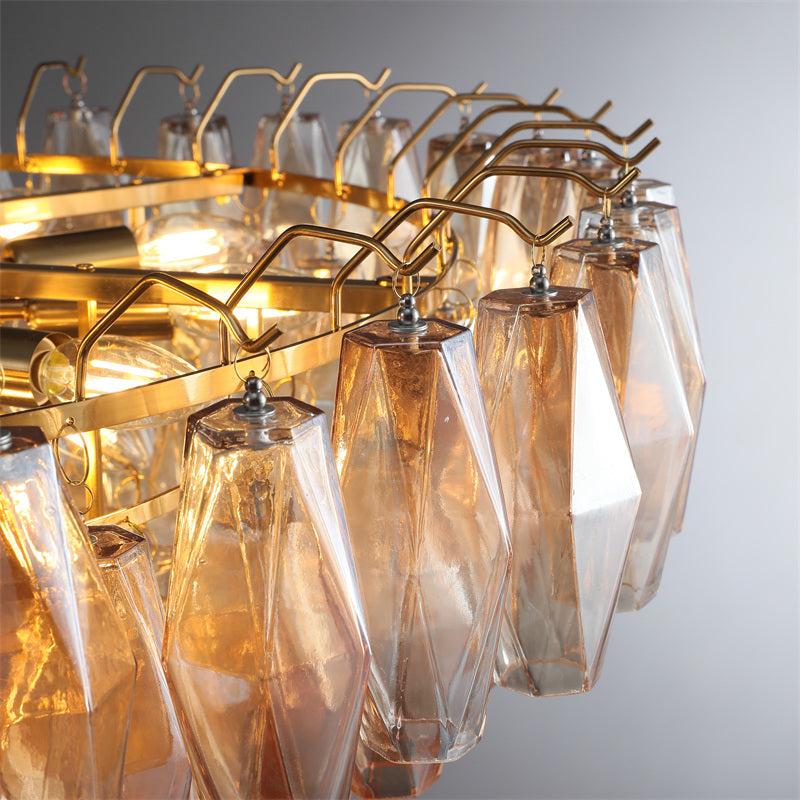 Renee Luxurious Chandelier Lighting Fixture for Grand Living Spaces 37" 47" 62"