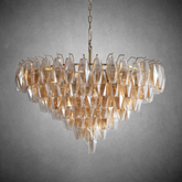 Renee Luxurious Chandelier Lighting Fixture for Grand Living Spaces 37" 47" 62"