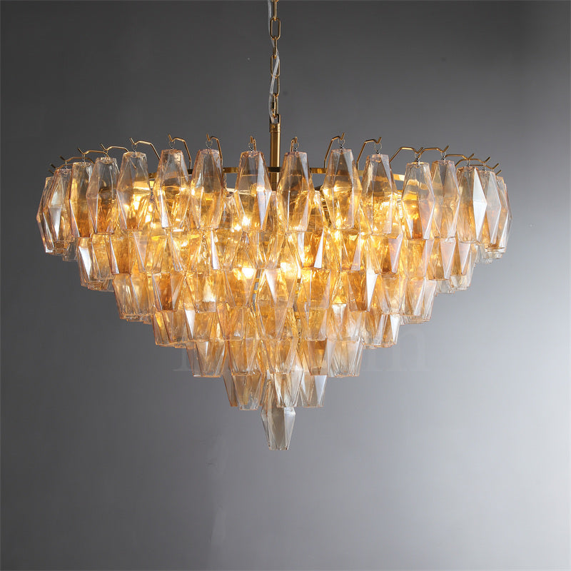 Renee Luxurious Chandelier Lighting Fixture for Grand Living Spaces 37" 47" 62"
