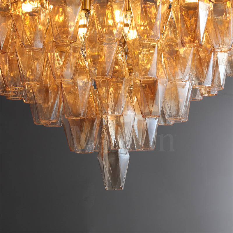 Renee Luxurious Chandelier Lighting Fixture for Grand Living Spaces 37" 47" 62"
