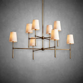 Rhodas 2-Tier Round Chandelier