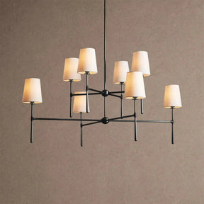 Rhodas 2-Tier Round Chandelier - 48''BrassBlushlighting
