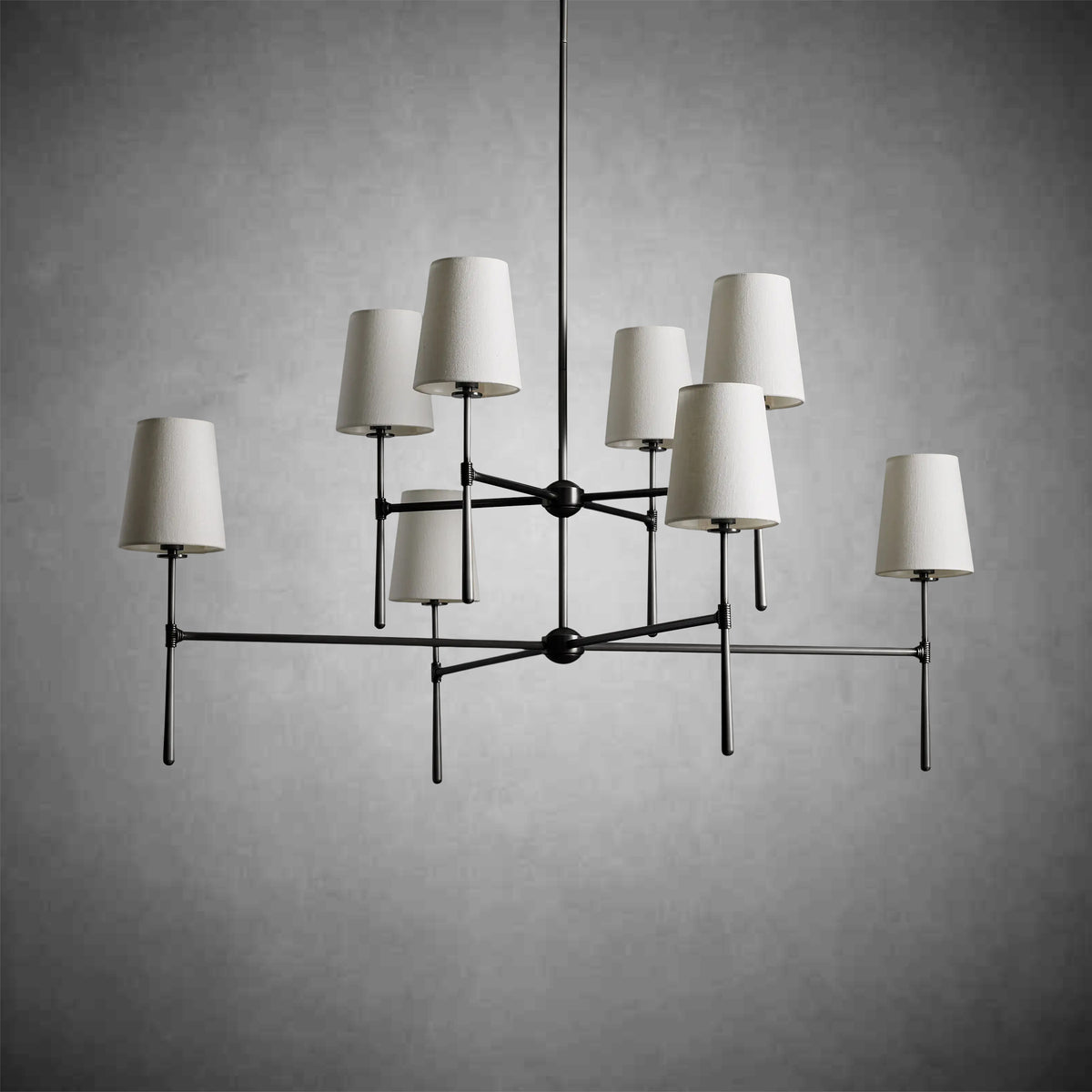 Rhodes 2-Tier Round Chandelier