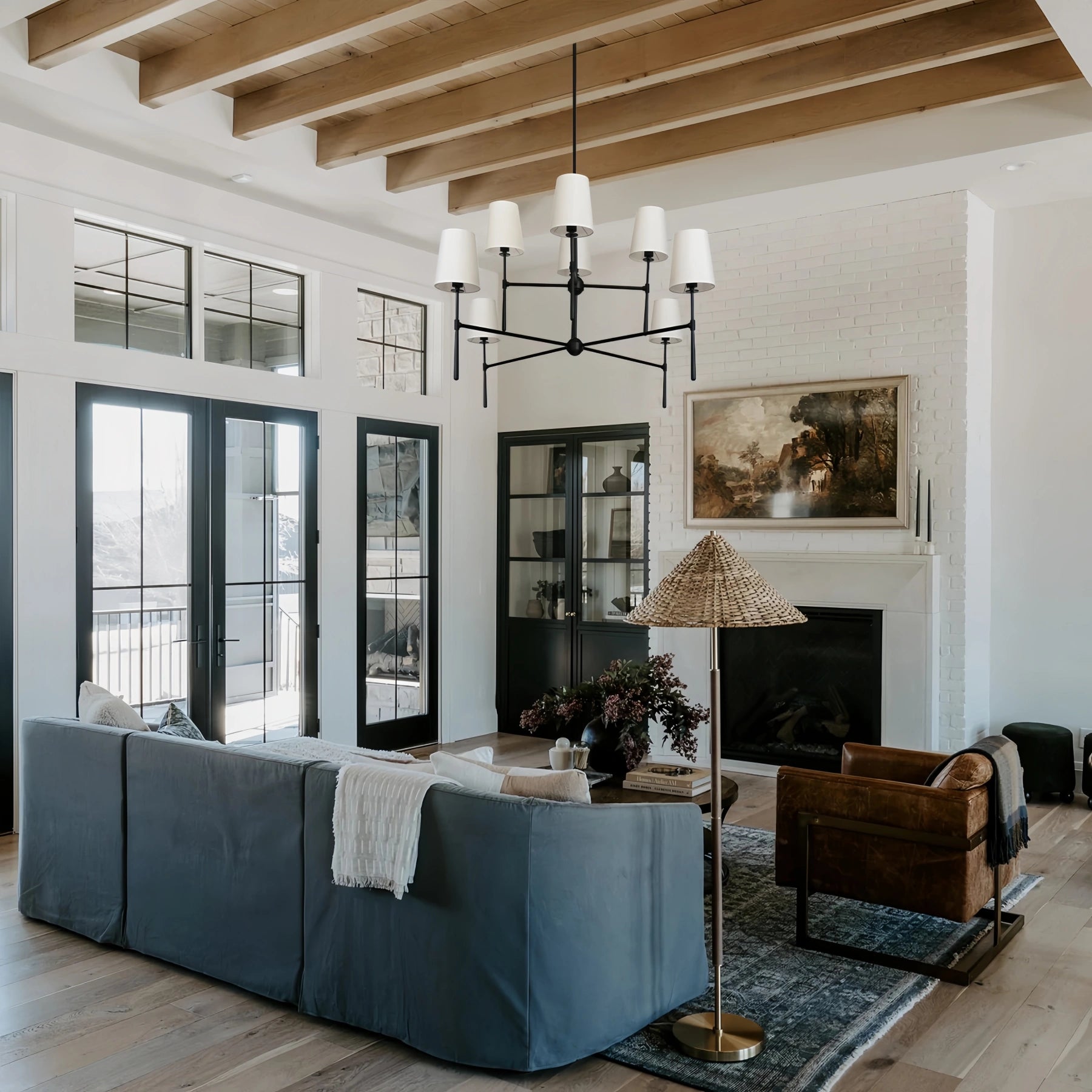 Rhodes 2-Tier Round Chandelier