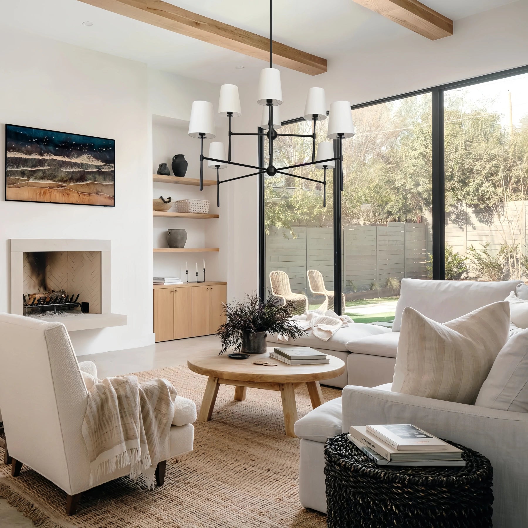 Rhodes 2-Tier Round Chandelier