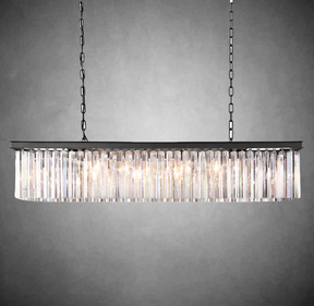Rhys Rectangular Chandelier 49" 60"