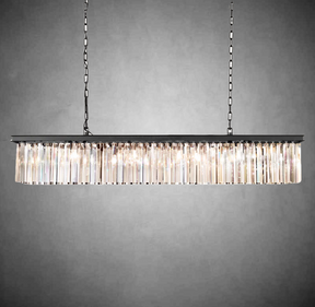 Rhys Rectangular Chandelier 49" 60"