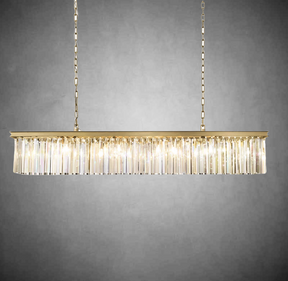 Rhys Rectangular Chandelier 49" 60"