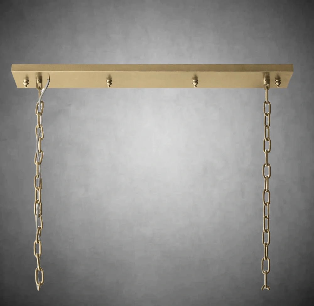 Rhys Rectangular Chandelier 49" 60"
