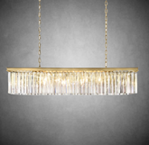Rhys Rectangular Chandelier 49" 60"