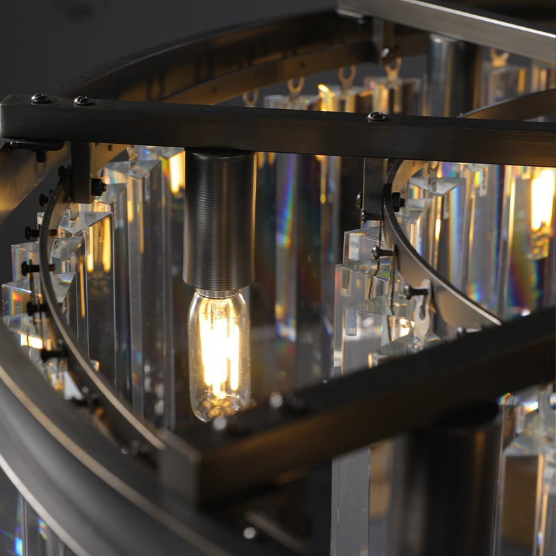 Rhys Round Chandelier 32" 43"