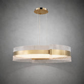 Ribbon Round Modern Chandelier