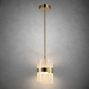 Ribbon Round Modern Chandelier