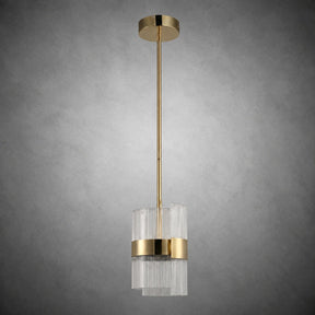 Ribbon Round Modern Chandelier