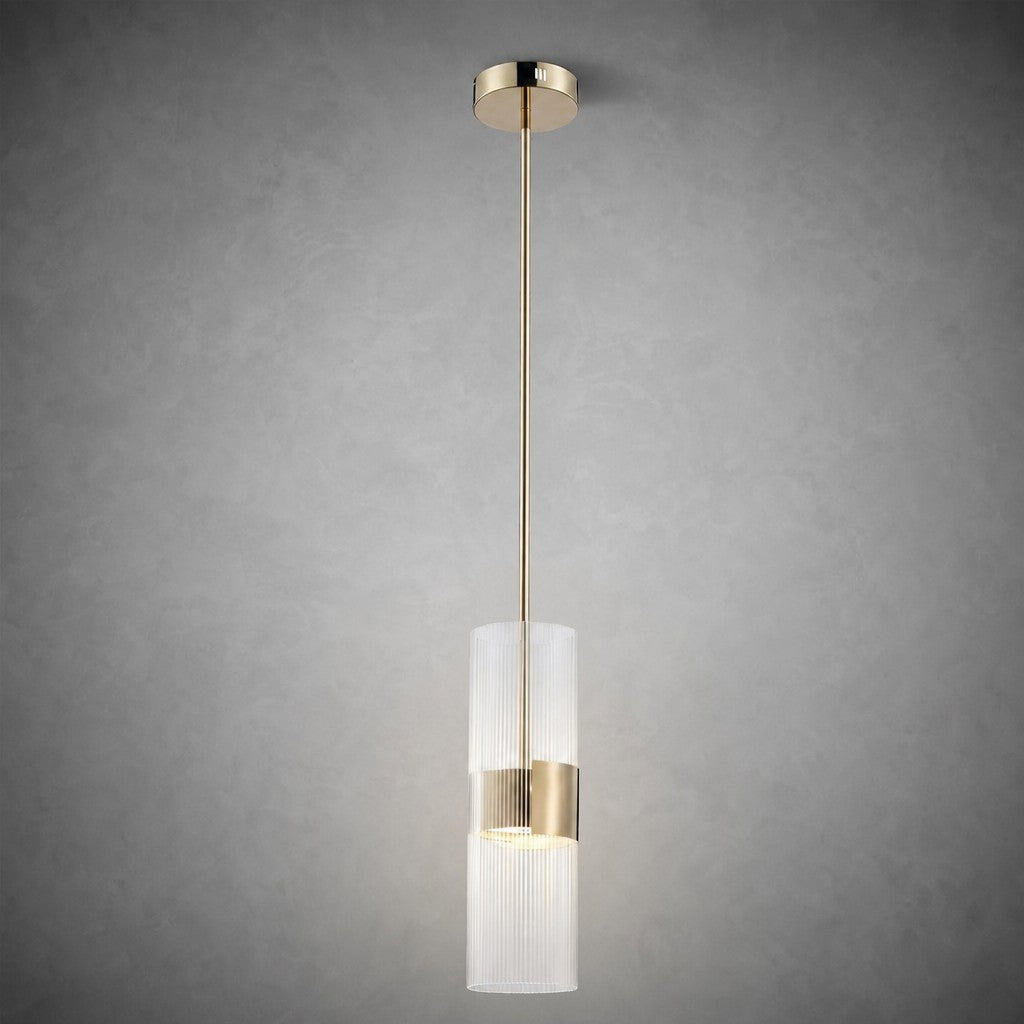 Ribbon Round Modern Chandelier
