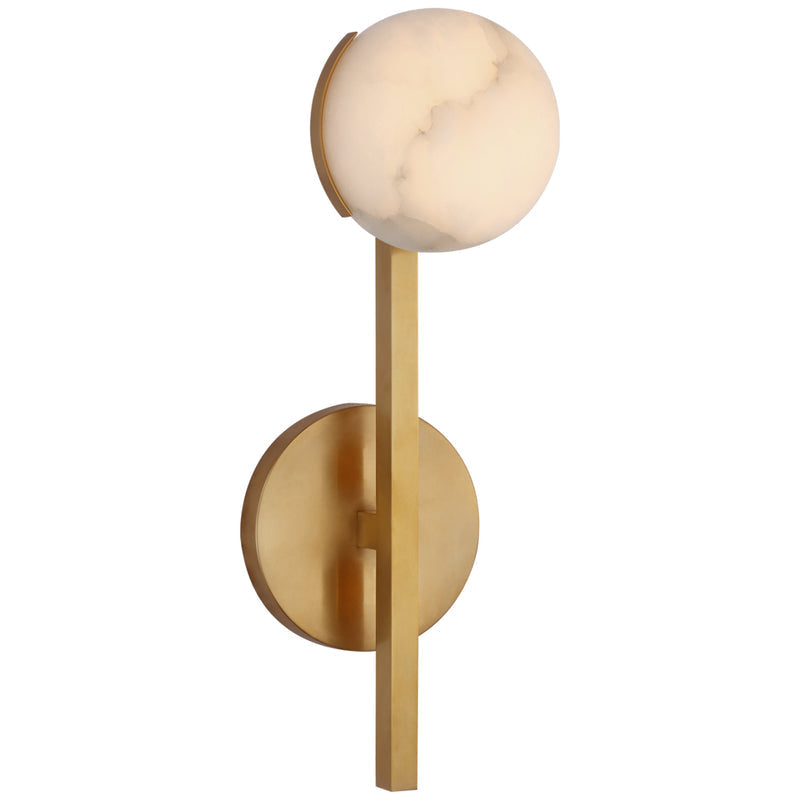 Riley Wearstler Alabaster Pedra Petite Tail Sconce