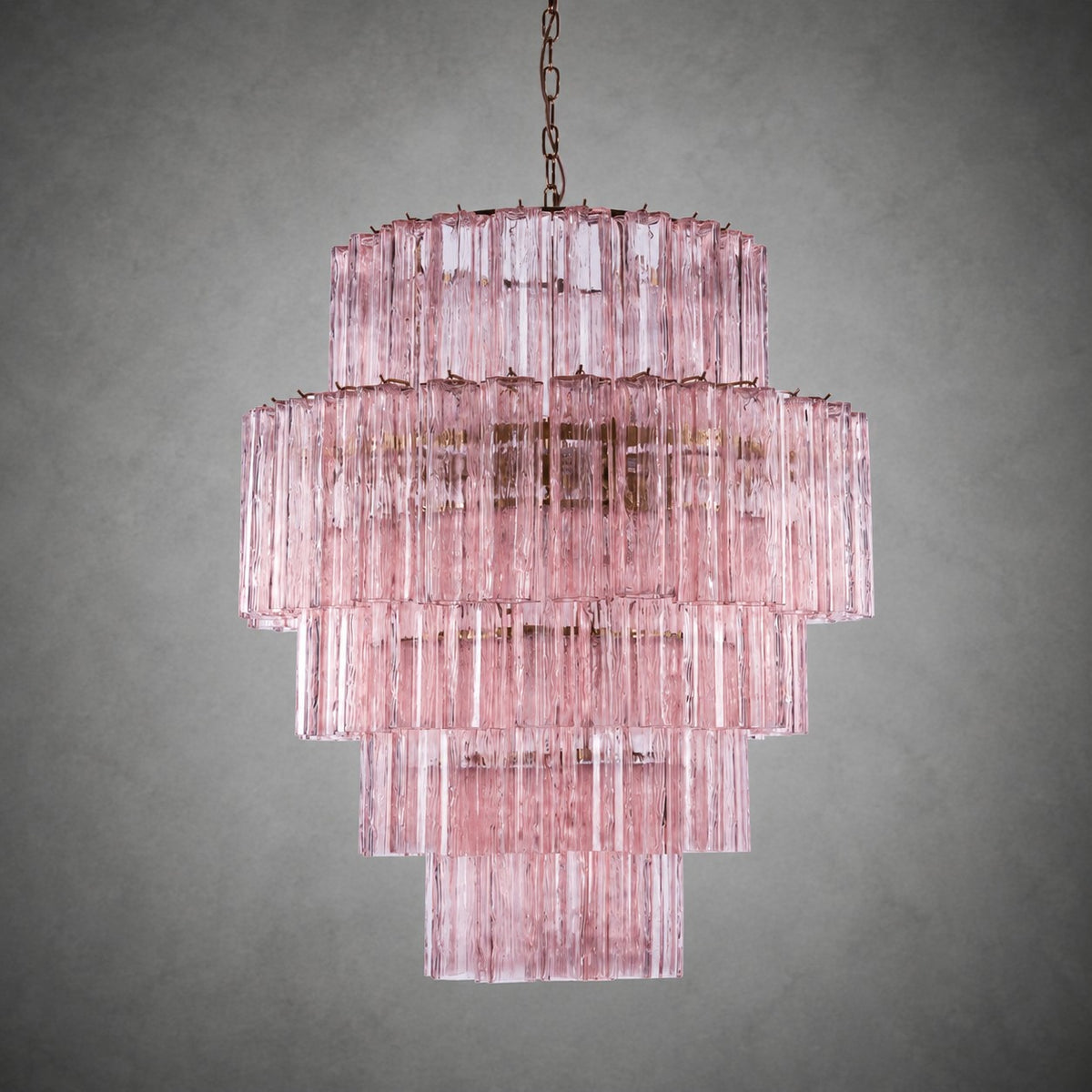 Chandelier  Rina Firenze Tiered Glass Tube
