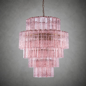 Chandelier  Rina Firenze Tiered Glass Tube
