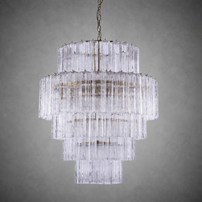 Chandelier  Rina Firenze Tiered Glass Tube