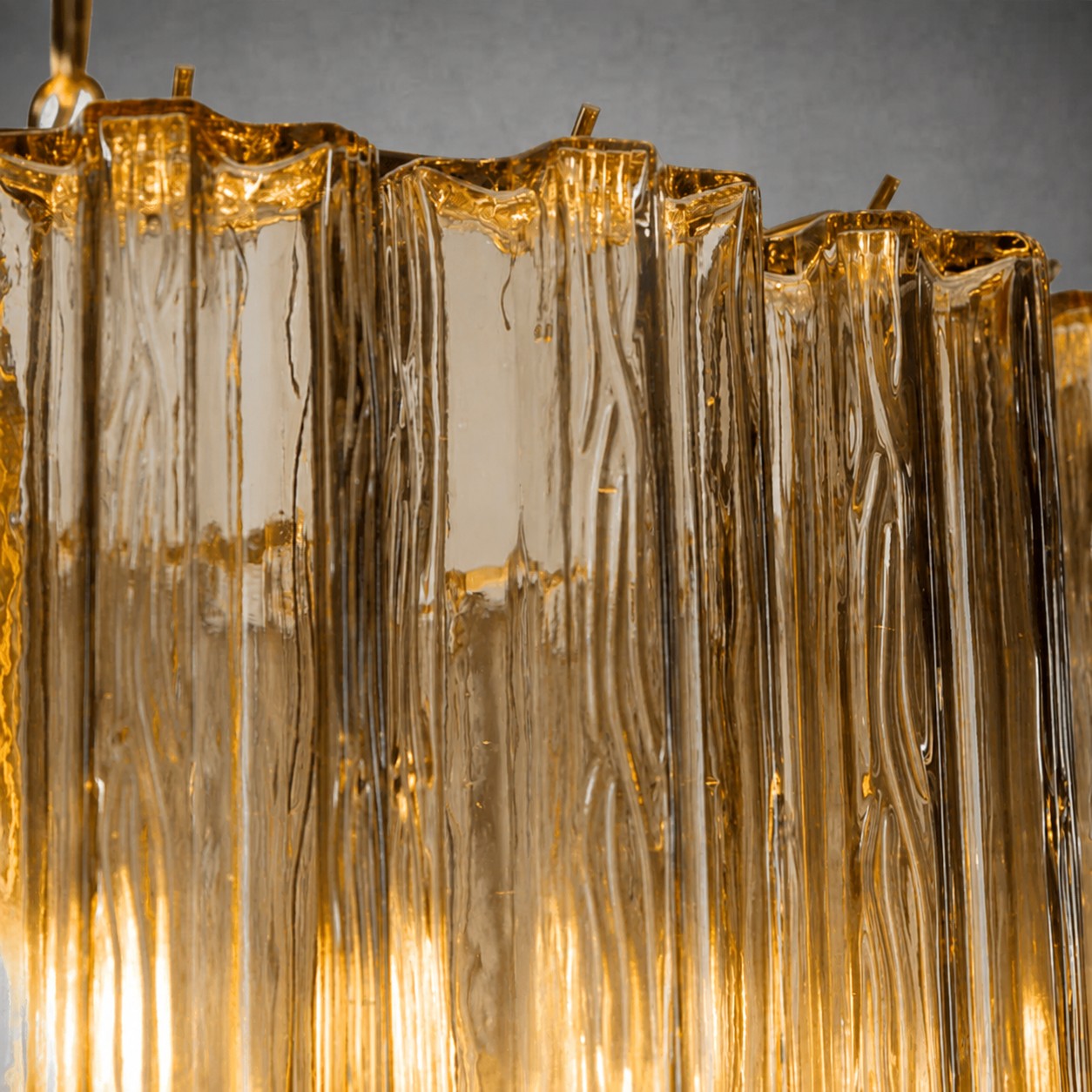 Chandelier  Rina Firenze Tiered Glass Tube