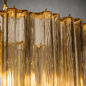 Chandelier  Rina Firenze Tiered Glass Tube