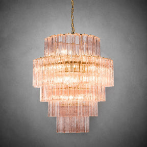 Chandelier  Rina Firenze Tiered Glass Tube