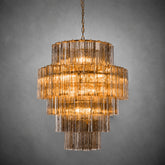 Chandelier  Rina Firenze Tiered Glass Tube