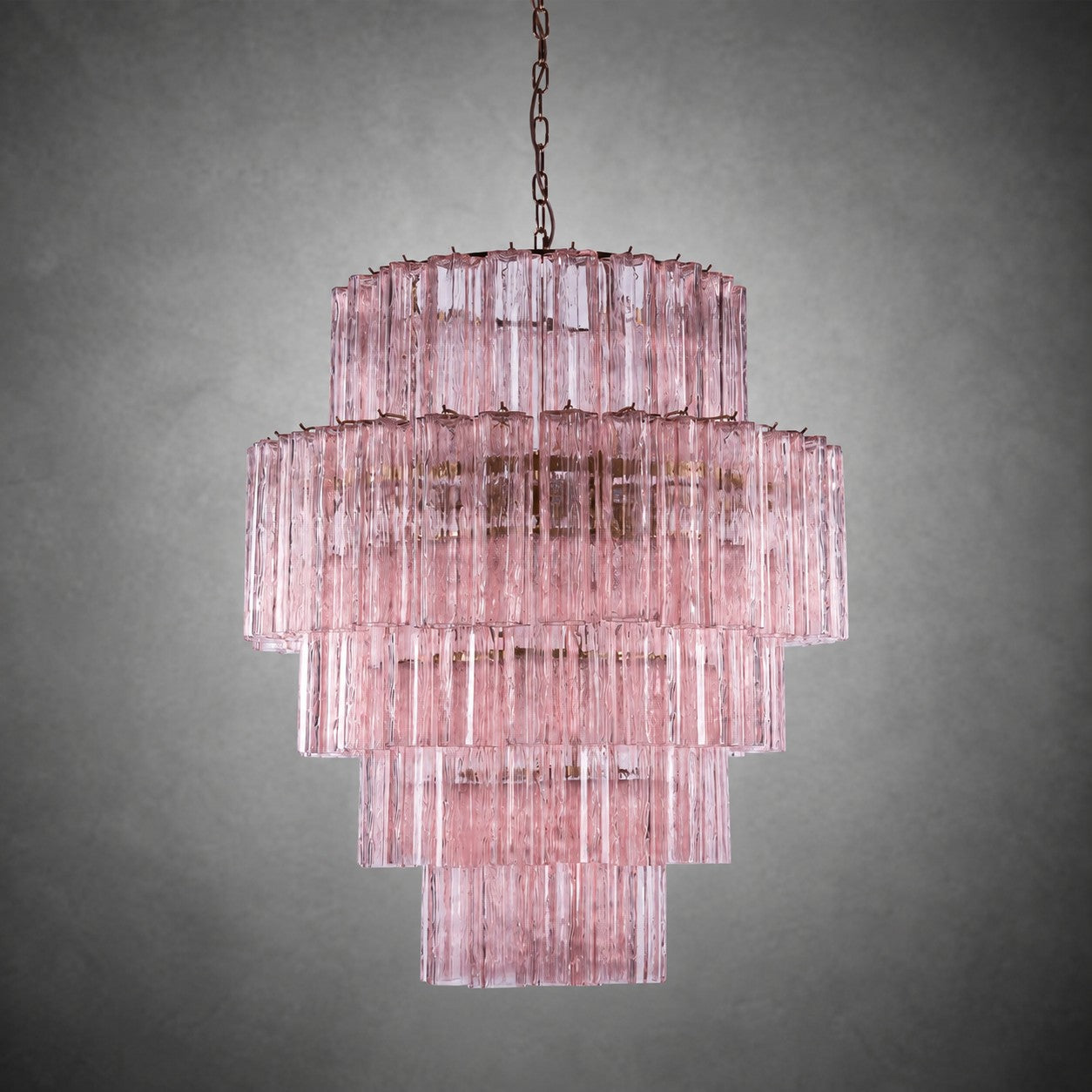 Chandelier  Rina Firenze Tiered Glass Tube